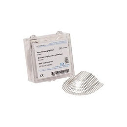 0.4 mm Stainless Steel and Gold Reinforcement Grid, 10 Pieces