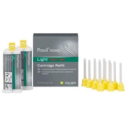 Provil Novo Light Addition Silicone Impression Material 2 x 50 ml