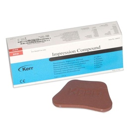 Godiva Red Wax Plates for Denture Base Impressions – Pack of 8