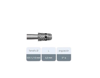 Diamond Burs 845krd.314.025 FG Flat Conical (5 pcs)