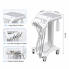 Dental Workbench Mobile Cart 65x54 cm