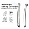 Threefold sprays LED dental handpiece