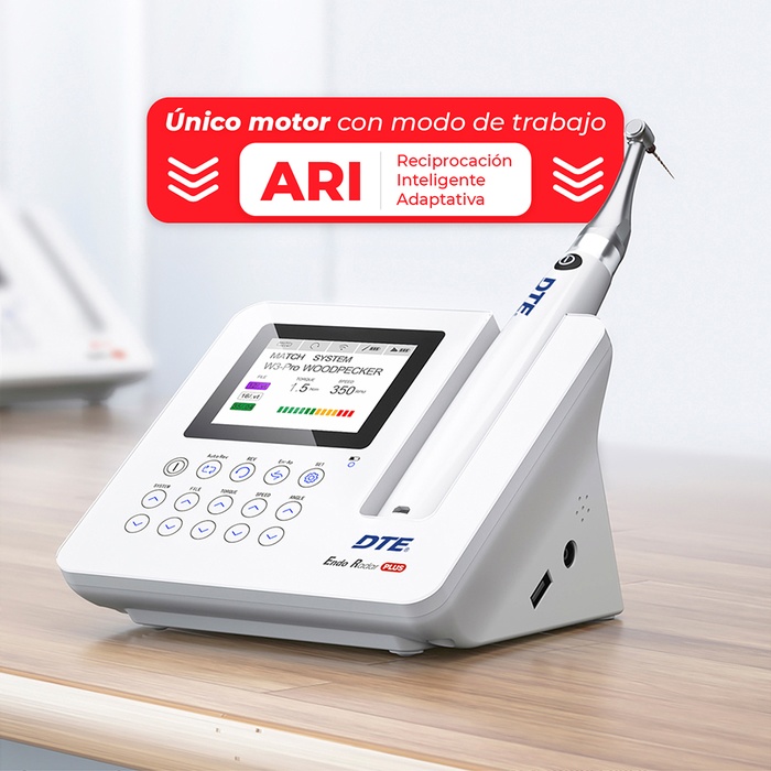 Endo Radar Plus: endodontic motor with apex locator