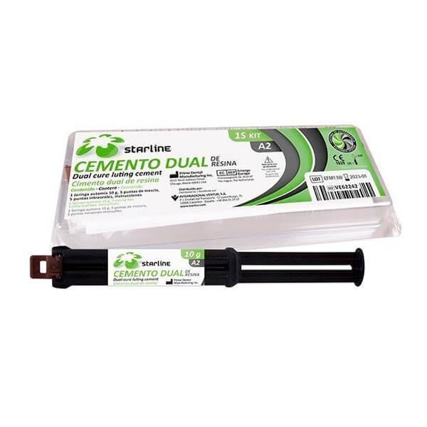 A2 Dual Cure Resin Cement in 10 g Syringe for Dental Applications