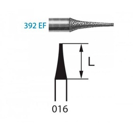 Interproximal Diamond Bur 392 for FG Handpieces - 5 Pieces