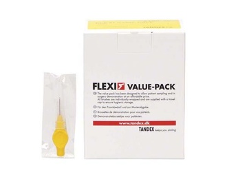 Flexi Interdental Brushes Yellow 0.70 mm for Precise Cleaning