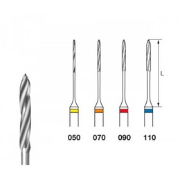 183LB.204 Stainless Steel ER Pilot Burs Set of 6
