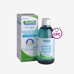GUM Paroex 0.06% Antiseptic Mouthwash 500 ml for Periodontal Care