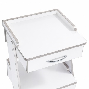 Dental Mobile Cart with Acrylic Cabinet and PVC Inner Drawer