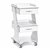 Dental Mobile Cart with Acrylic Cabinet and PVC Inner Drawer