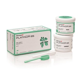 Platinum 85 Addition-Cured Dental Impression Silicone 1kg Base + 1kg Catalyst