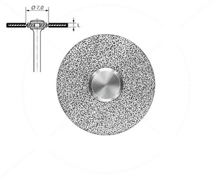 Diamond Disc 918B.104 for Precise Dental Laboratory Cutting