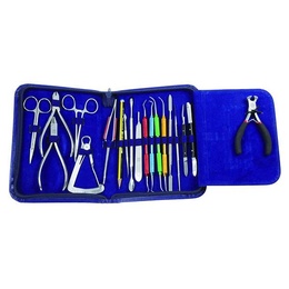 Complete Orthodontic Instrument Kit with Durable Vinyl Case