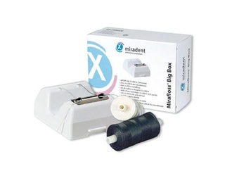 Mirafloss BIG Dental Floss Dispenser with 2 Floss Rolls