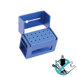 Endodontic File Holder with 18 Holes for Secure Instrument Organization
