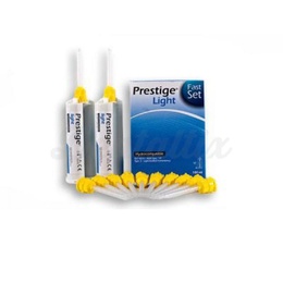 Prestige Light Pack 50 ml Base with Catalyst and 12 Mixing Tips - PVS Silicone