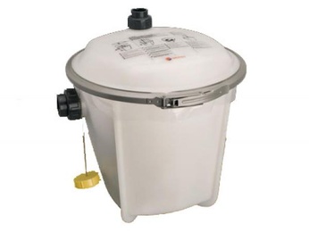 Plastic Decanter with 14L Collector Bag for Dental Fluid Management