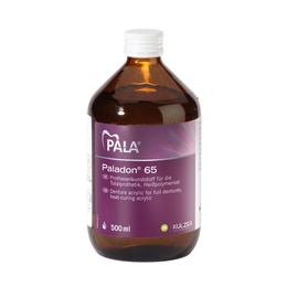 Paladon 65 Heat Curing Resin Powder 500 ml for Dental Prosthetics