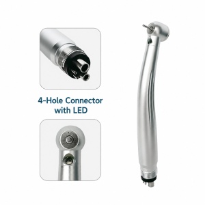 Threefold sprays LED dental handpiece