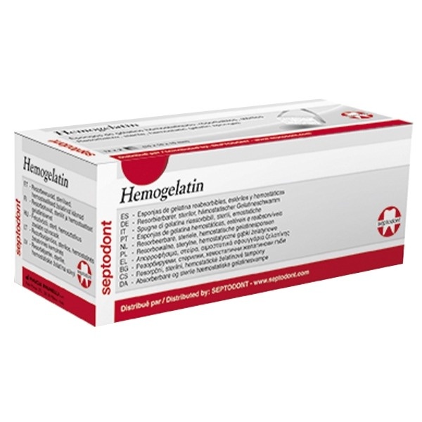 Haemogelatin: Haemostatic Sponge with Collagen (24 pcs)