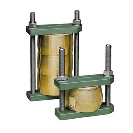 Aluminum Press Clamps with Dual Mufflers for Dental Lab Presses