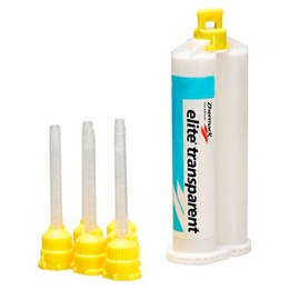 Elite Transparent Addition Silicone A for Dental Model Preparation 50 ml