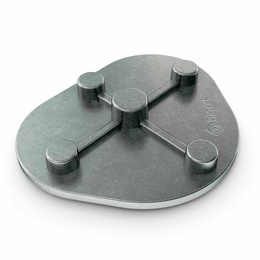 Metal Screw Fixing Plate for Dental Articulators (10 pcs)