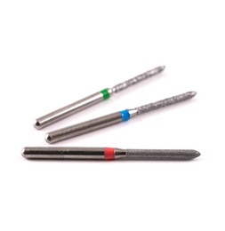 862 FG Flame Diamond Bur Set - 5 Pieces for High-Speed Turbines