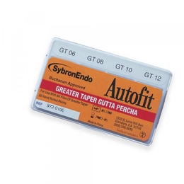 Autofit Greater Taper Gutta-Percha Points, 50 pcs