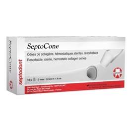 Septocone Collagen Cones for Dental Wound Closure – 10 pcs
