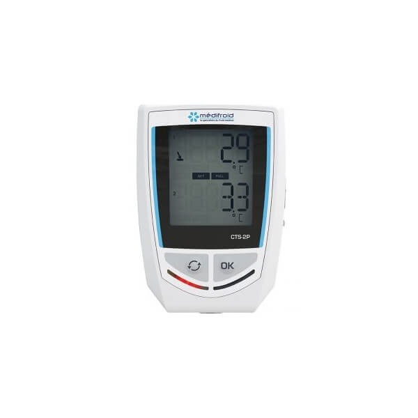 CTS2P Temperature Recorder with 2 Point Measurement