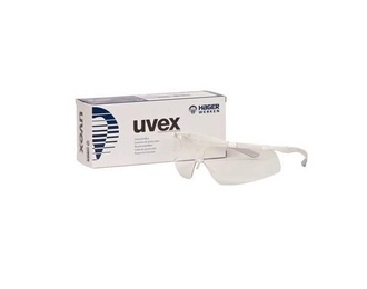 Hager iSpec Slim Fit Transparent Safety Spectacles for Dental Professionals