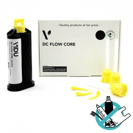 DC Flow Core Dentina 1:1 Dental Cement 25 ml for Stump Reconstruction