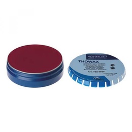 THOWAX Bordeaux Base Wax 70g for Fixed Prosthesis Modelling