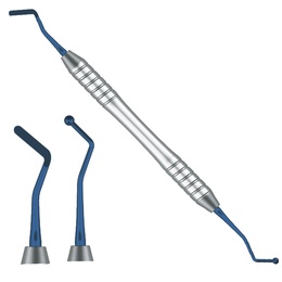 Composite Obturator Spatula Ball for Precise Dental Restorations