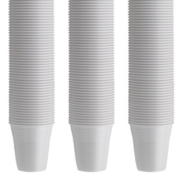 166 cc White Disposable Plastic Cups for Dental Use