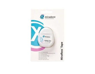 Mirafloss Wax-Free Dental Floss 20 m Spool for Professional Use