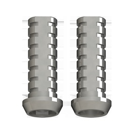 Temporary Titanium Cylinder for Direct Prosthesis with Wide External Connection