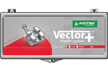 Vector+ Metal Bracket MBT 0.18 Full Case for Orthodontics