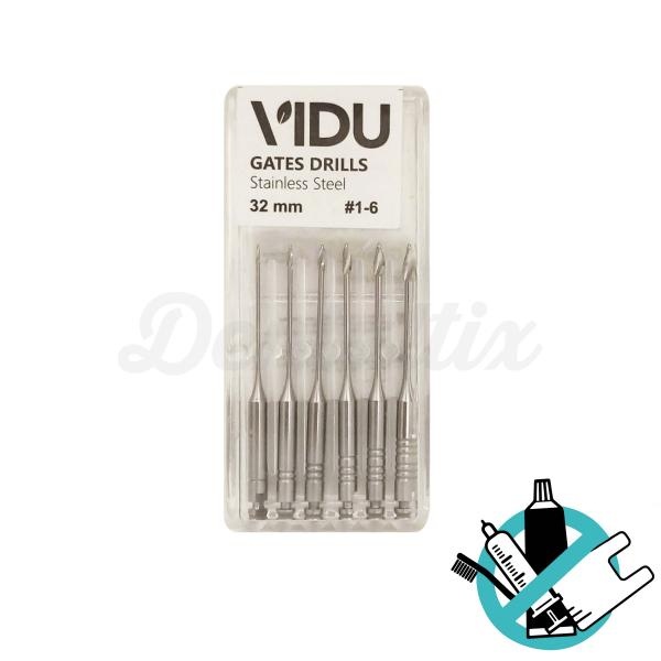 Gates Endodontic Burs 32 mm, Pack of 6