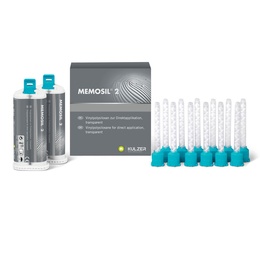 Memosil 2 Silicone Bite Registration Material 2 x 50 ml Cartridges