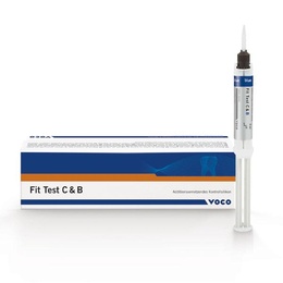 FIT TEST C&B Silicone A Crosslinker 5 ml for Precise Bite Registration