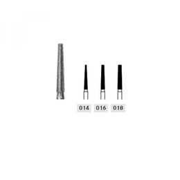 848 Cylindrical Flat Conical Diamond Bur FG – Pack of 5