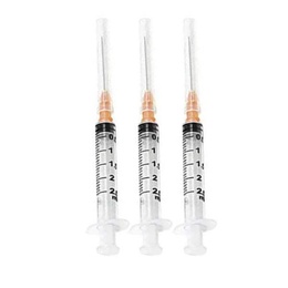Luer Irrigation Syringes 25 Gauge with 2.5 ml Capacity
