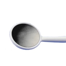 Disposable Dental Mirrors White Glossy No.4 (19mm) Pack of 100