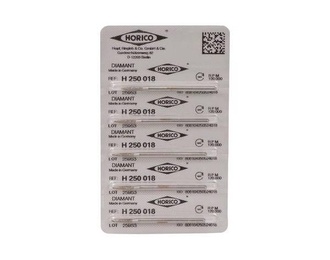 Diamond Burr H 250 Flame 10 mm – Pack of 5