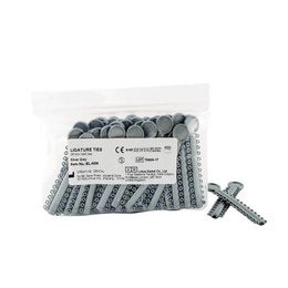 Elastic Orthodontic Ligatures 1040 pcs for Professional Orthodontics