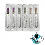 C File Endodontic Files Set (6 pcs) for Precise Root Canal Treatment