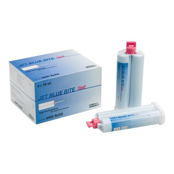 Jet Blue Bite Condensation Silicone for Precise Bite Registration
