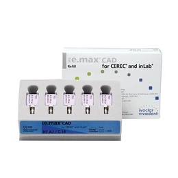 IPS e.max CAD Impulse High-Strength Lithium Disilicate Ceramic Blocks